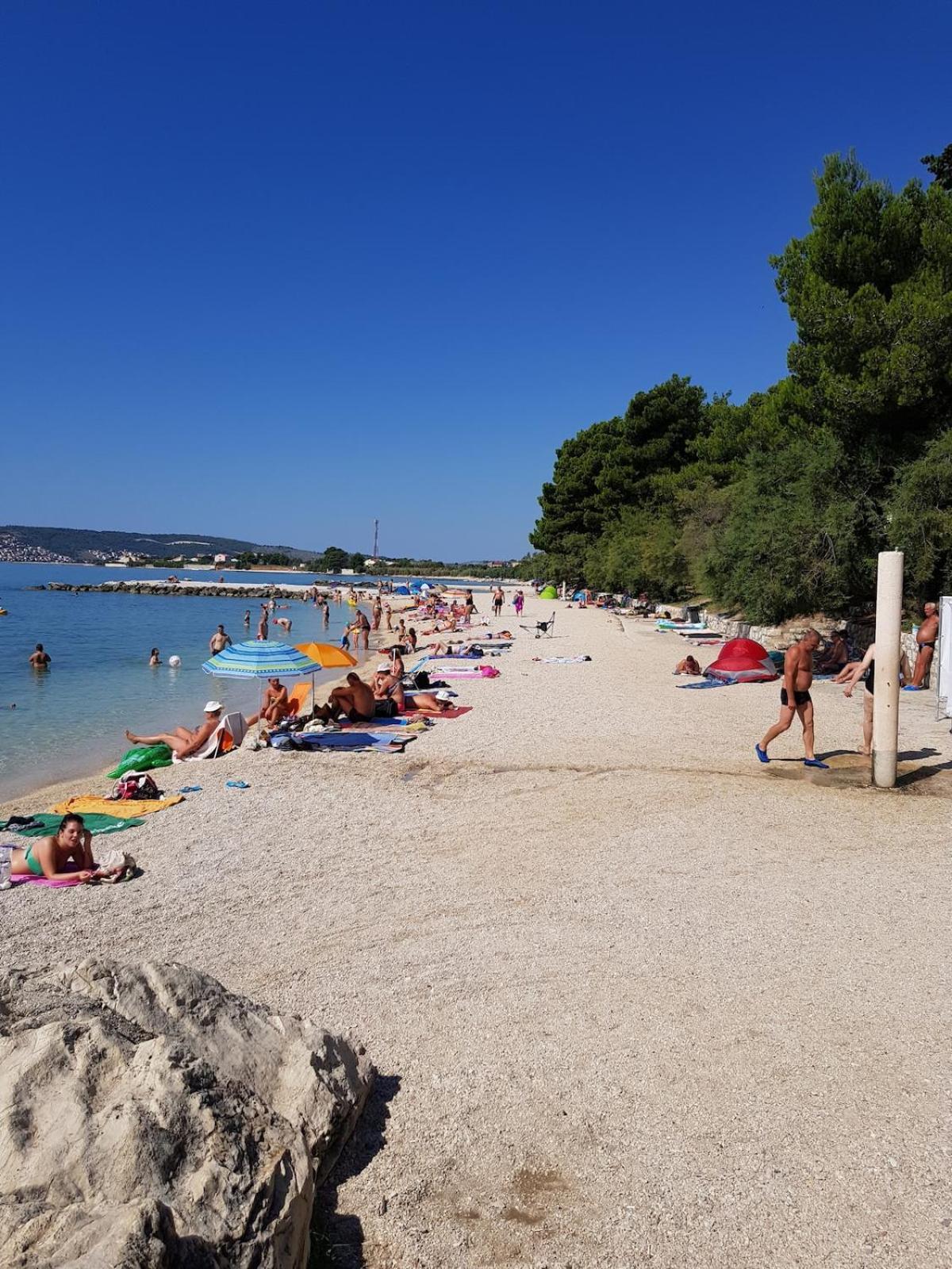 Villa Fides With Private Pool, Garden And Sea View Kaštel Novi المظهر الخارجي الصورة